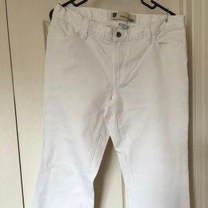 Gap White jeans, like new